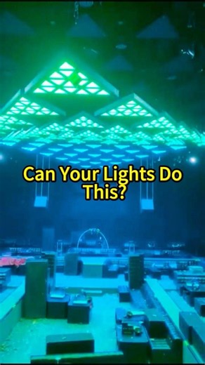 Triangle Matrix Light Demo | Installation and Club Atmosphere Showcase