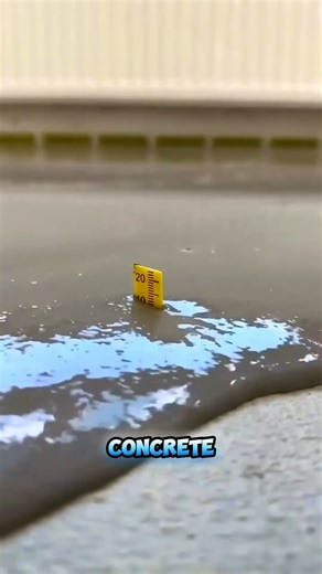 Ever wondered how they get floors perfectly flat? This is self-leveling concrete, a high-flow mixture that creates a flawless surface all on its own. Watch this oddly satisfying process as it fills every dip and imperfection, leaving a smooth, level base ready for flooring. #construction #satisfying #DIY #homeimprovement #concrete #engineering #shorts | Wild Side Weekly | Facebook