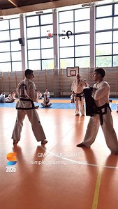 Simple sparring exercise | GM Jurek Jedut | Perform this exercise precisely, at a good pace, kicking accurately. Do 15 repetitions at a time. Easy? | Central Taekwon-Do Summer Camp FIRLEJ 2025 👊🏻 🎥 TKD LIVE | #taekwondo #itftaekwondo #sparring #exercise #blackbelttraining #do #continousimprovement #enjoytkd | TKD LIVE