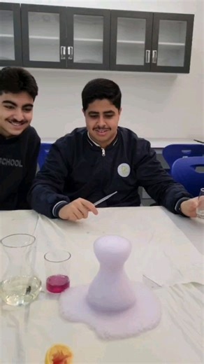 Unleashing curiosity in the chemistry lab: High school minds at work! 🔬📚 #scienceexploration #chemistryclass | Lara School