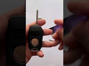 How to replace the battery of the Citroen DS3 key