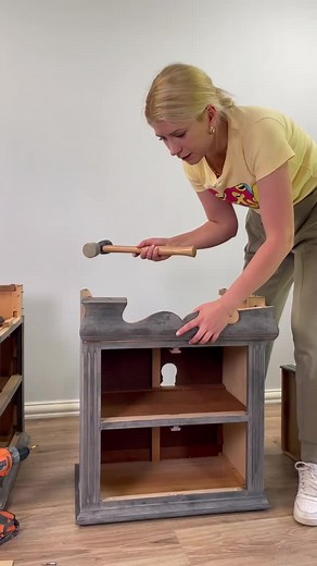 305K views · 10K reactions | Fresh and modern furniture makeover! Using @anniesloanhome @chalkpaint Pure White and @redesignwithprima Peaceful Garden transfer, Sun Lit Diamonds Stencil. Everything is protected with Annie Sloan clear wax! ✨ | Kaćha Furniture | Facebook