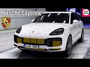 Porsche Cayenne Design Aerodynamics and Dynamic Chassis Control