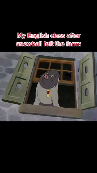 Animated Pug Dog's Dramatic Surprise Scene