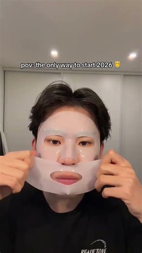 entering 2026 with a pdrn mask so i can start the year with glassy and healthy skin 🥰 YESSTYLE d...