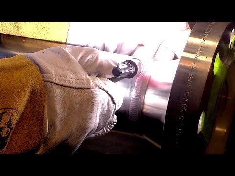 Tig Welding Stainless Steel Pipe with a TigFinger®