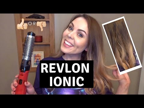 REVLON IONIC! Bouncy curls from a blow dryer!!