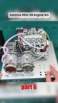 Vortrixe Mini V8 Engine Kit #miniengine #v8engine #v8 #EngineModel #model