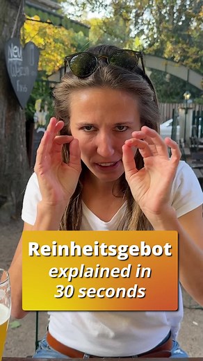Anja Winter on Instagram: "Did you know German beer has rules? 🍺🇩🇪 It’s called das Reinheitsgebot – the beer purity law. And it says only three ingredients are allowed in German beer. Can you guess which ones? Wasser, Gerste oder Weizen, und Hopfen. Prost! Want to learn more real-life German (the fun stuff and the useful stuff)? 📘 Comment 'KIT' and I’ll send you my German Essential Kit – includes the most common mistakes, top dative verbs and irregular verbs! #learngerman #deutschlernen #ger