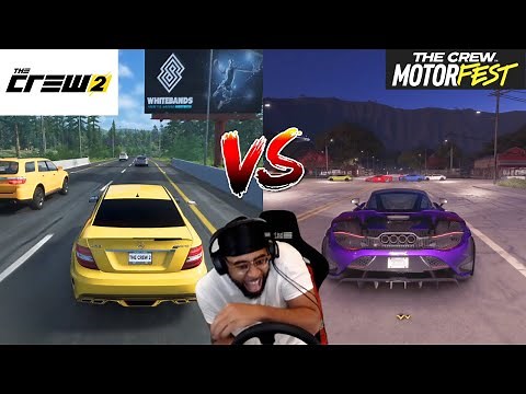 Playing The Crew 2 and The Crew Motorfest IN ONE VIDEO!!!
