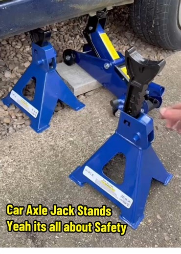 Heavy Duty 3 Ton Car Axle Jack Stands for Safety