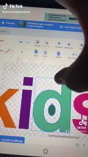 #voiceeffects Tvokids logo bloopers in scratch