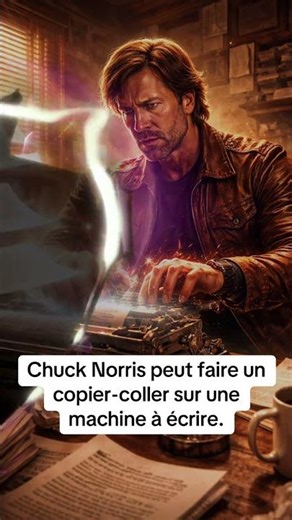 Chuck Norris peut faire un copier-coller… #ChuckNorris #Humour #Blague #Shorts #Viral