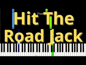 Hit the Road Jack - Ray Charles - Easy Piano Tutorial