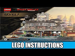 LEGO Instructions - The LEGO Ninjago Movie - 70620 - NINJAGO City (Level 1 - The Old World)