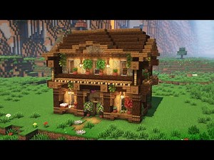Minecraft: How to Build Medieval Flower Shop | Medieval Build Tutorial