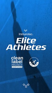 Unparalleled alliances with elite athletes⚡ Unlike others, Immunotec does not pay any money to elite athletes or professional teams to consume our products. These elite athletes and professional teams experience for themselves the benefits of consuming our Immunotec products and naturally become believers in our brand. They have come to rely on the success, quality, and science of our products to help level up in their health and performance. . Immunocal Sport has received certifications from In