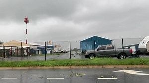 Summit Airport Damaged By Storms: Video R Warrington | First State Update