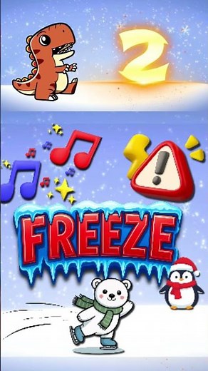 Freeze dance song for kids | Christmas freeze dance