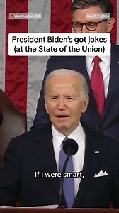 15K views · 266 reactions | President Biden cracked jokes throughout the State of the Union. Here's what got him the most laughs. | NBC News | Facebook