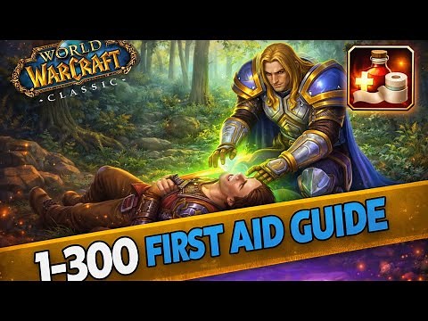 How To Get First Aid 300 FAST In WoW!