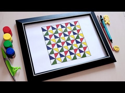 How to Create Seamless Patterns in Square With Step by Step || 3D Illustra || Learn & Art