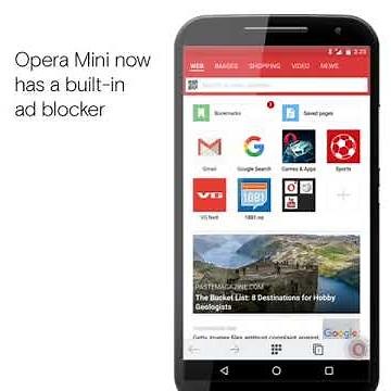 Mobile ad blocker | How to block ads in Opera Mini for Android