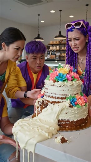 Rumi and the super delicious cake |#shorts #trending #kpopdemonhunters #rumi #kpop #mira #huntrix