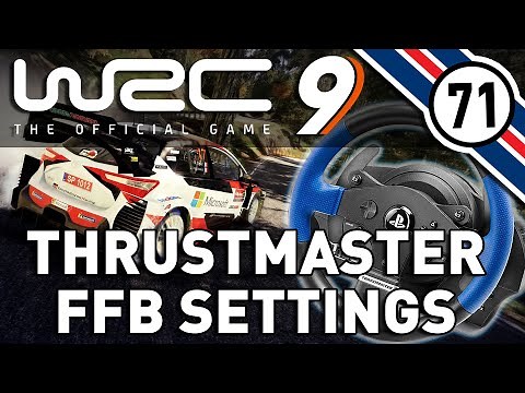 WRC 9 Force Feedback Settings - Thrustmaster T150 TMX T300 RS