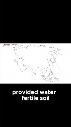 Discover Asia's Mighty Rivers Origins, Routes, and Lifelines of Civilization!