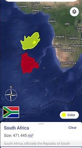 **Bolivia vs South Africa | Country Map Comparison | Geography, Population & Area**