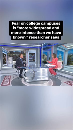 Robert Pape, founding director of the Chicago Project on Security and Threats, found through a survey of about 5,000 students that "feelings of fear on college campuses are more widespread and more intense than we have known." | Face The Nation