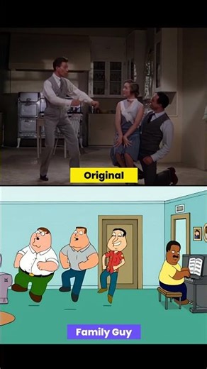 Good Morning Family Guy VS Original | Enhanced with HitPaw #shorts