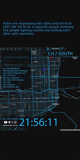 MACHETE FIGHT – 1821 SW 3rd St | Miami PD #Shorts