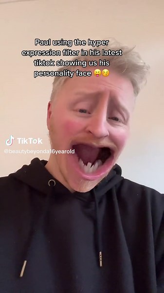 Paul's Hyper Expression Filter TikTok - Personality Face 😝😚