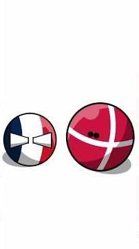 D (Denmark) Alphabet (Countryballs) Lore 🇩🇰 #humor #countryballs #sinofender #dinamarca #francia