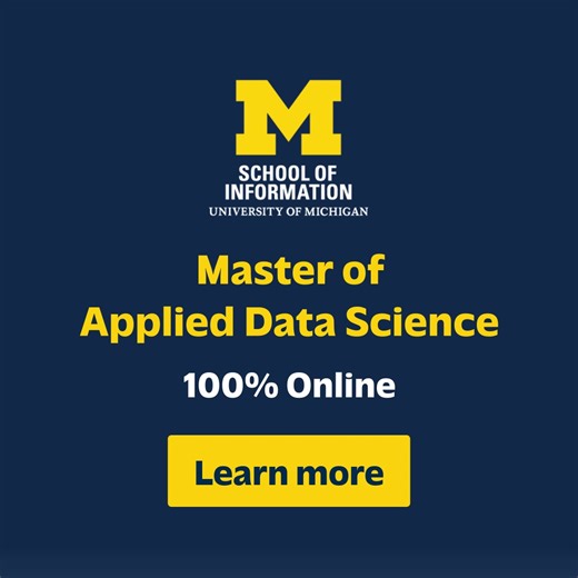 Put data science to work across a broad range of industries and organizations with our Master of Applied Data Science degree. | University of Michigan School of Information | Facebook