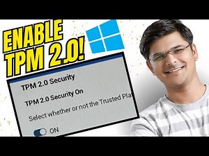 How to Enable TPM 2.0 in Windows 10 & 11 2025 🔒 | Step-by-Step Guide & Security Tips 🔍