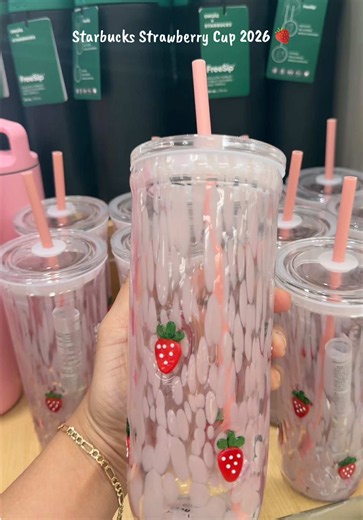New Starbucks Strawberry Cup Release 2026 - Get Yours Now!