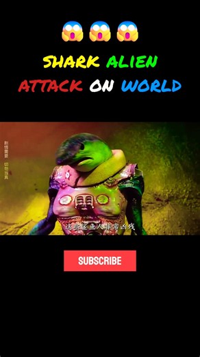 Shark alien attack on the world😱 Hollywood movie explained #short #movie #alien #explain