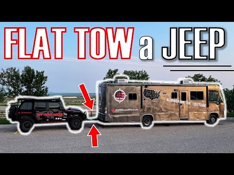 EVERYTHING you need to know about Flat Towing a Jeep Wrangler