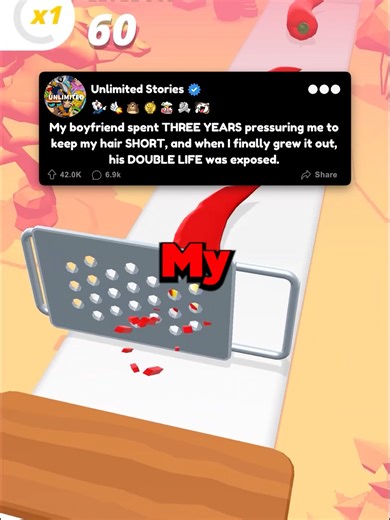 My boyfriend spent THREE YEARS pressuring me to keep my hair SHORT Full Video on UnlimitedStories Youtube [FULL STORY] My boyfriend spent THREE YEARS pressuring me to keep my hair SHORT I do not own this video, I am posting it purely for views and all the views for the long video can go straight to the original creator. If UnlimitedStories sees this video and would like to take these videos down please message me directly. #reddit #redditreadings