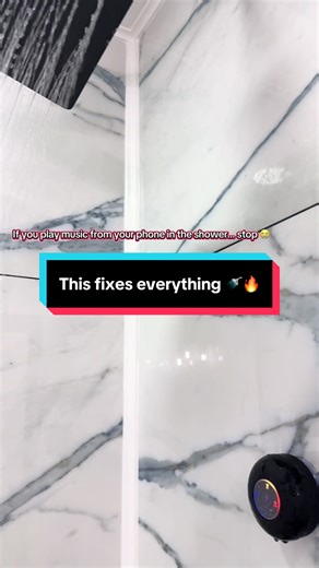 No more muffled phone sound or water damage. This IPX4 waterproof Bluetooth shower speaker sticks right to your wall and gives clear sound with fun LED lights. Perfect for showers, baths, and travel—and it’s a top TikTok seller for a reason. #showerhack #techfinds #tiktokshopviral #bathroommusthaves #fyp