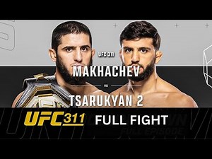 Islam Makhachev vs Arman Tsarukyan 1 | FULL FIGHT | UFC 311 #ufc #ufc311 #islammakhachev #arman