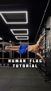 125K views · 154 reactions | ❗️HUMAN FLAG TUTORIAL❗️Full video with details check on my YouTube channel, link in BIO - - - - #calisthenics #tutorial #planche #humanflag #human #body #pullup #muscle #training #coach #workout #handstand | Andry Strong | Facebook