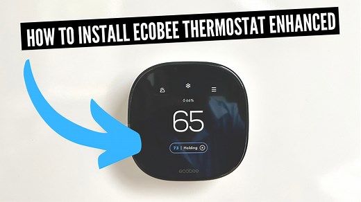 Watch How To Install Ecobee Smart Thermostat Enhanced on Amazon Live