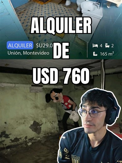 Alquiler de dudosa procedencia, sirve como set de películas de terror, se le puede sacar provecho #streamer #uruguay #humor