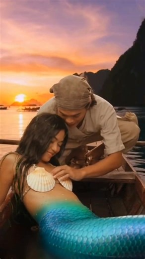 Mermaid in love with Fisherman part 4 #AI #Merma#mermaid #MermaidMagic | Trending PH