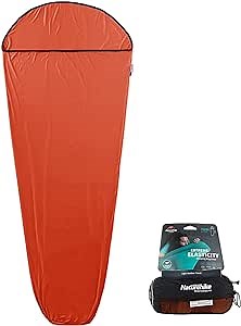 Amazon.com: Naturehike Sleeping Bag Liner Ultra-high Elastic Lightweight & Portable Mummy Travel Adults Sleeping Sack for Camping, Backpacking, Hiking, Hotel, Hostels - Comfy & Easy Care with Hood - Orange : Sports & Outdoors
