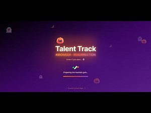 Talent Track - Kiroween Hackathon - Resurrection